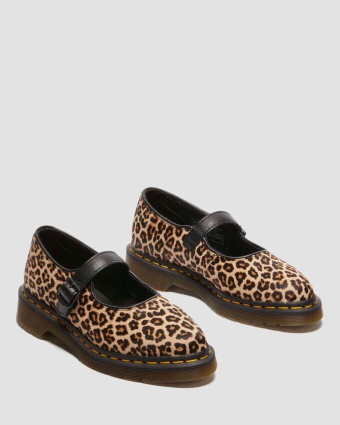 Elphie Leopar Mary Jane Ayakkabı Elphie Leopar Mary Jane Ayakkabı