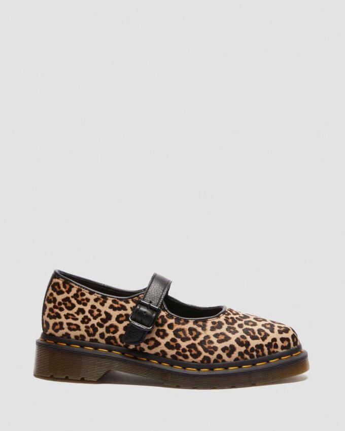 Elphie Leopar Mary Jane Ayakkabı Elphie Leopar Mary Jane Ayakkabı