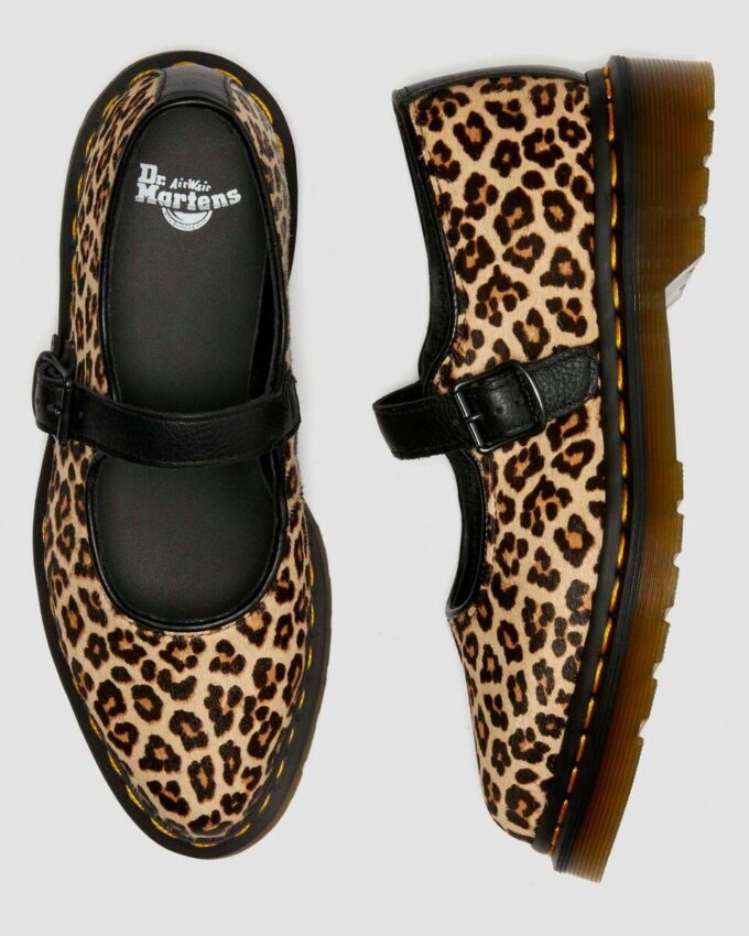 Elphie Leopar Mary Jane Ayakkabı Elphie Leopar Mary Jane Ayakkabı