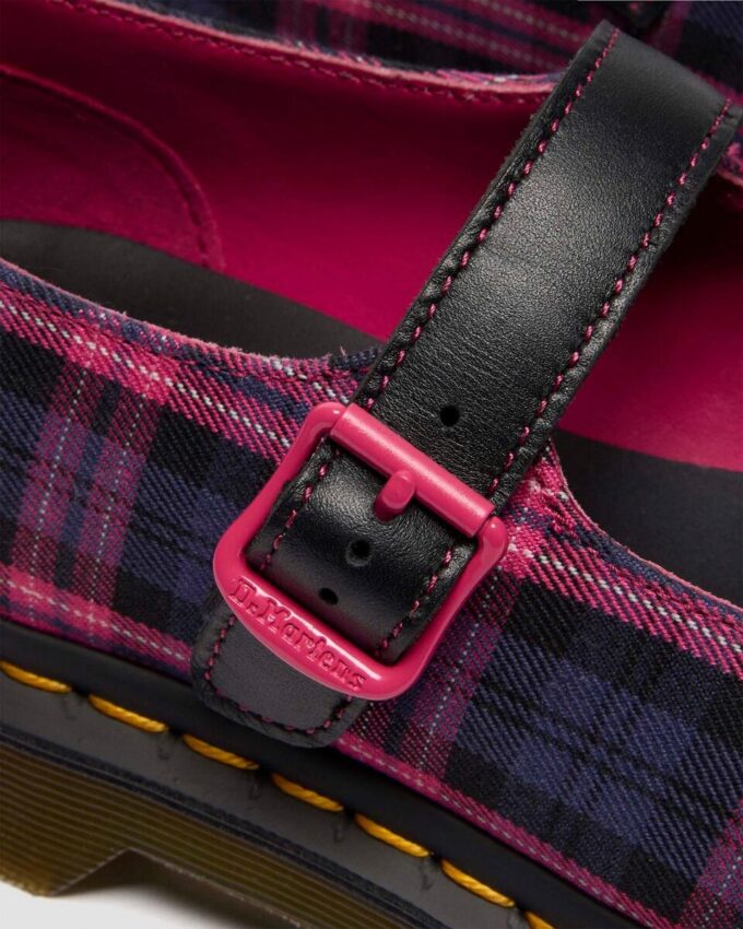 ELPHIE MJ Tartan Mary Jane Ayakkabı ELPHIE MJ Tartan Mary Jane Ayakkabı