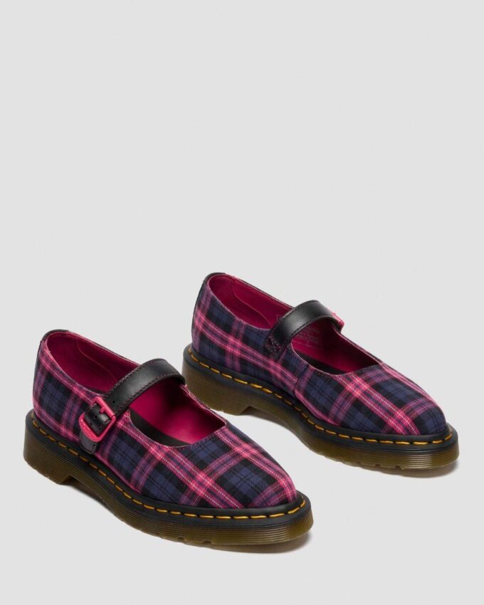 ELPHIE MJ Tartan Mary Jane Ayakkabı ELPHIE MJ Tartan Mary Jane Ayakkabı