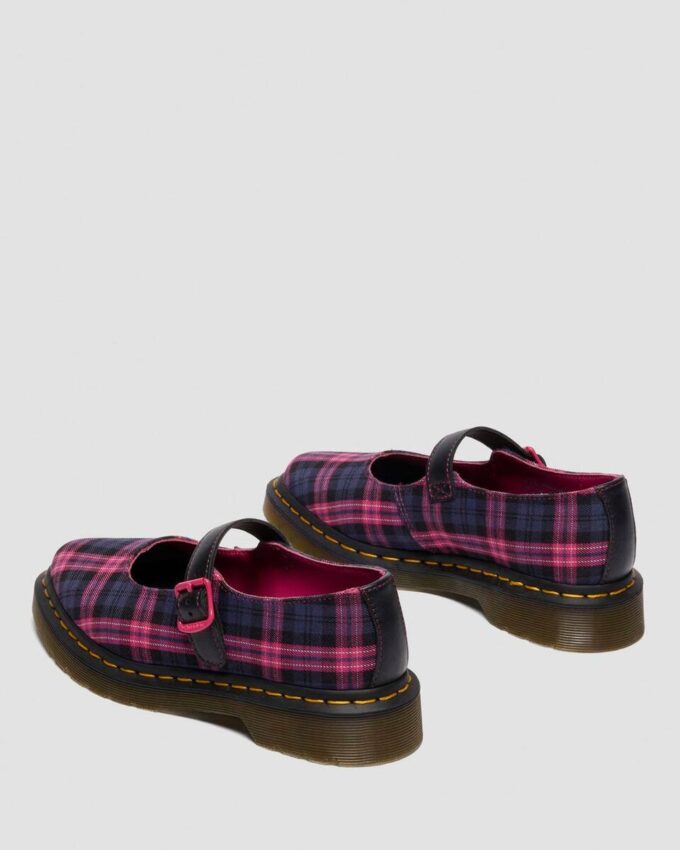 ELPHIE MJ Tartan Mary Jane Ayakkabı ELPHIE MJ Tartan Mary Jane Ayakkabı