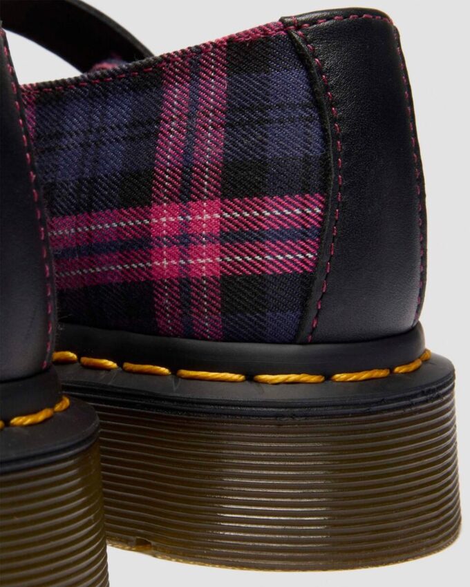 ELPHIE MJ Tartan Mary Jane Ayakkabı ELPHIE MJ Tartan Mary Jane Ayakkabı