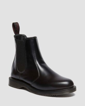 FLORA Smooth Leather Chelsea Botları
