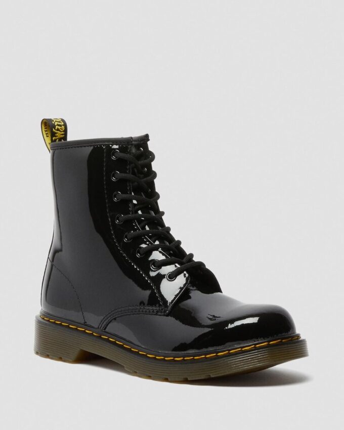 Genç 1460 Patent Leather Bağcıklı Botlar Genç 1460 Patent Leather Bağcıklı Botlar