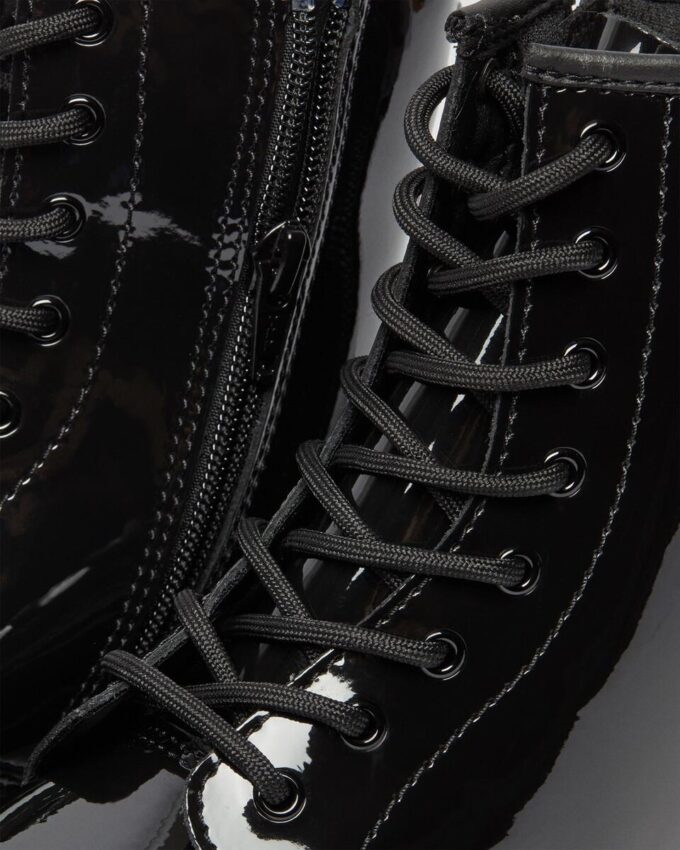 Genç 1460 Patent Leather Bağcıklı Botlar Genç 1460 Patent Leather Bağcıklı Botlar