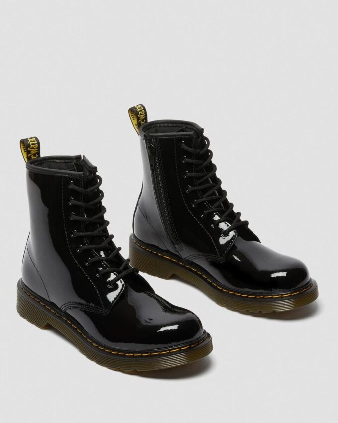 Genç 1460 Patent Leather Bağcıklı Botlar Genç 1460 Patent Leather Bağcıklı Botlar