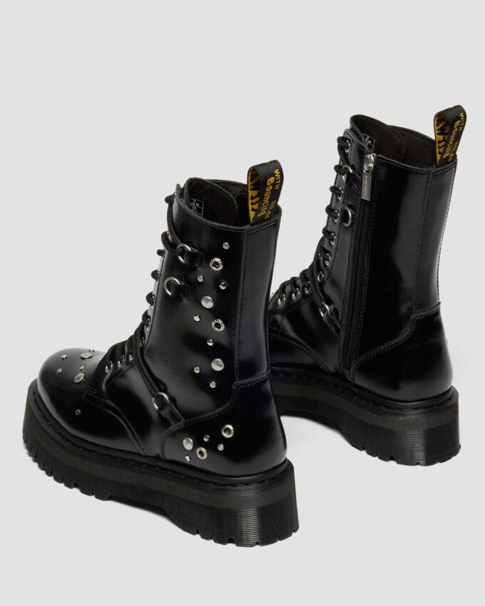 Jadon Hi Çivili Buttero Deri Platform Botlar Jadon Hi Çivili Buttero Deri Platform Botlar