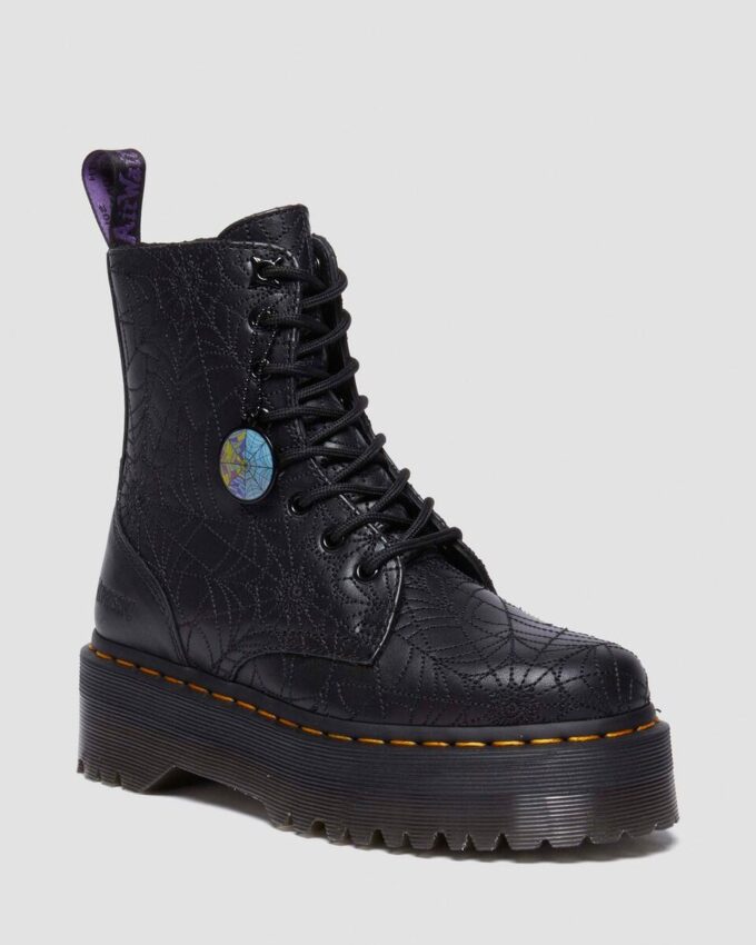 Jadon Wednesday Deri Platform Botlar