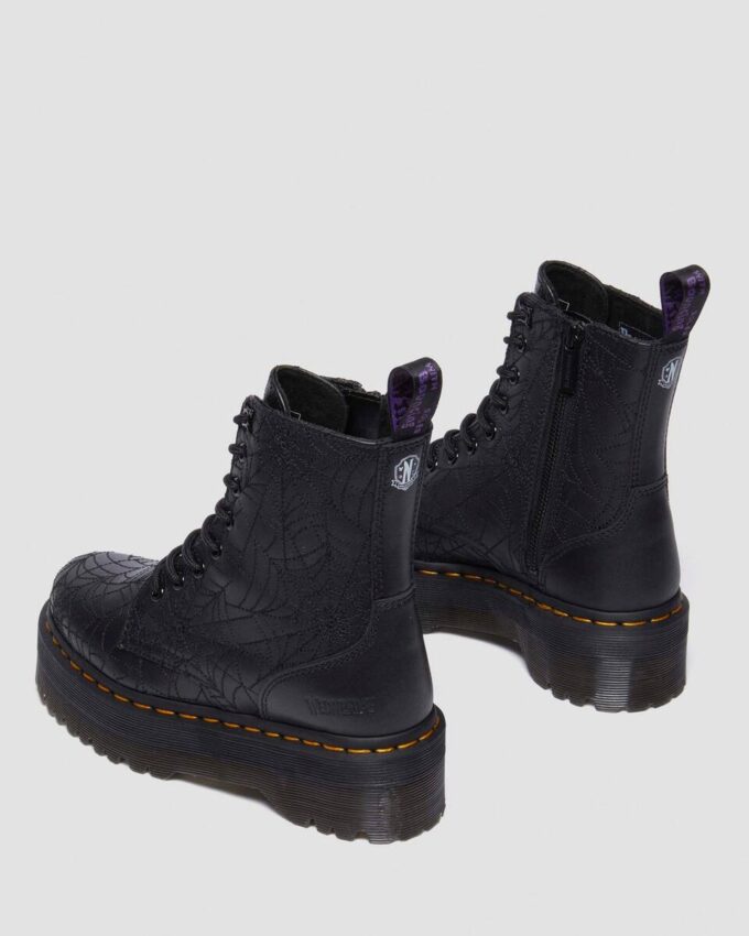 Jadon Wednesday Deri Platform Botlar