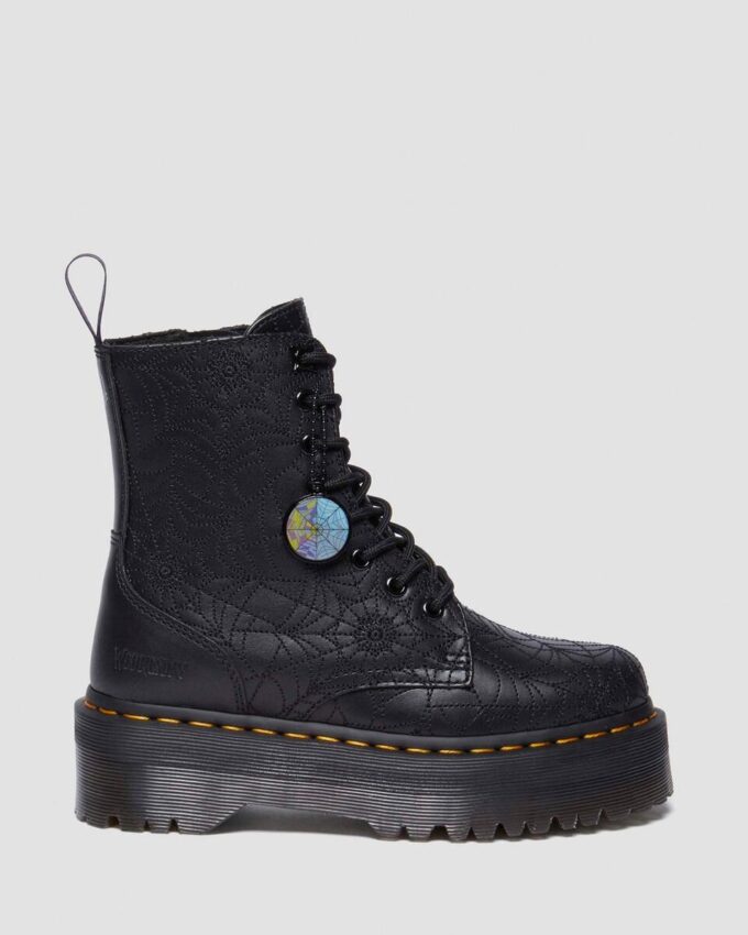 Jadon Wednesday Deri Platform Botlar