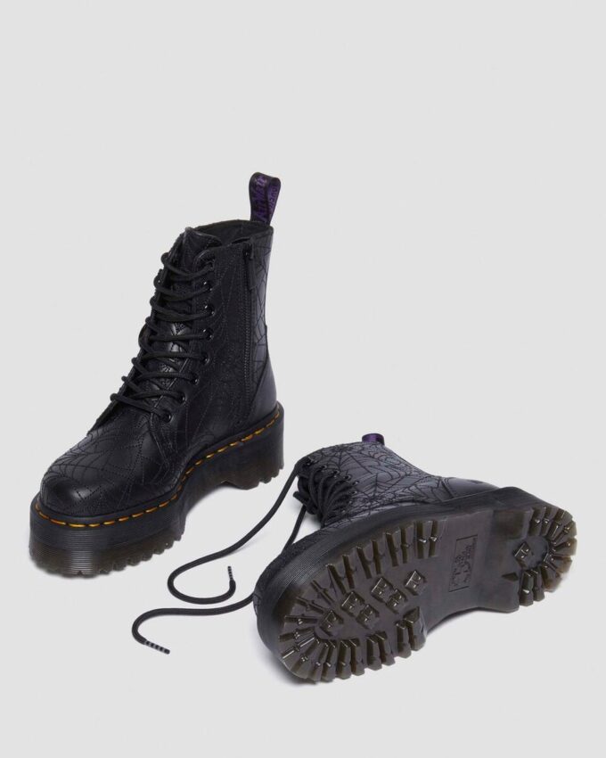 Jadon Wednesday Deri Platform Botlar