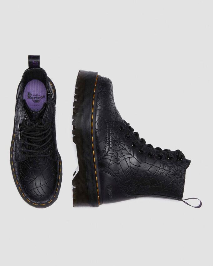 Jadon Wednesday Deri Platform Botlar