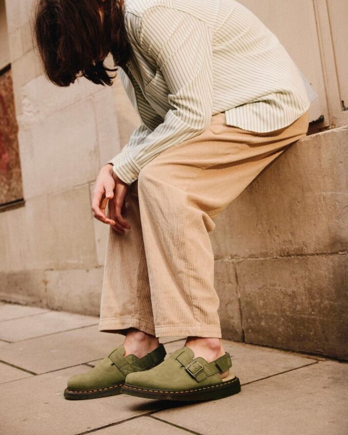 Jorge II Tumbled Nubuck Deri Slingback Mules Jorge II Tumbled Nubuck Deri Slingback Mules