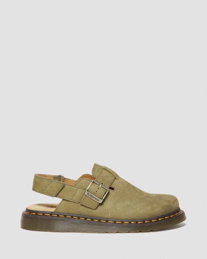 Jorge II Tumbled Nubuck Deri Slingback Mules Jorge II Tumbled Nubuck Deri Slingback Mules