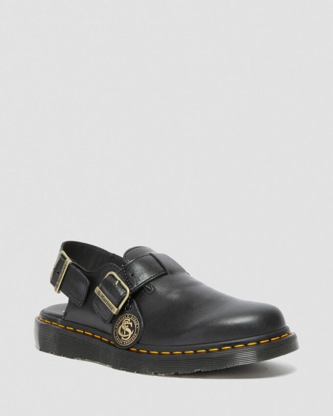 Jorge İngiltere’de Üretilmiş Deri Slingback Mules Jorge İngiltere’de Üretilmiş Deri Slingback Mules