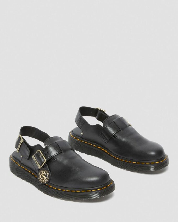 Jorge İngiltere’de Üretilmiş Deri Slingback Mules Jorge İngiltere’de Üretilmiş Deri Slingback Mules