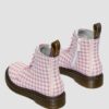 JUNIOR 1460 Gingham Deri Botlar JUNIOR 1460 Gingham Deri Botlar