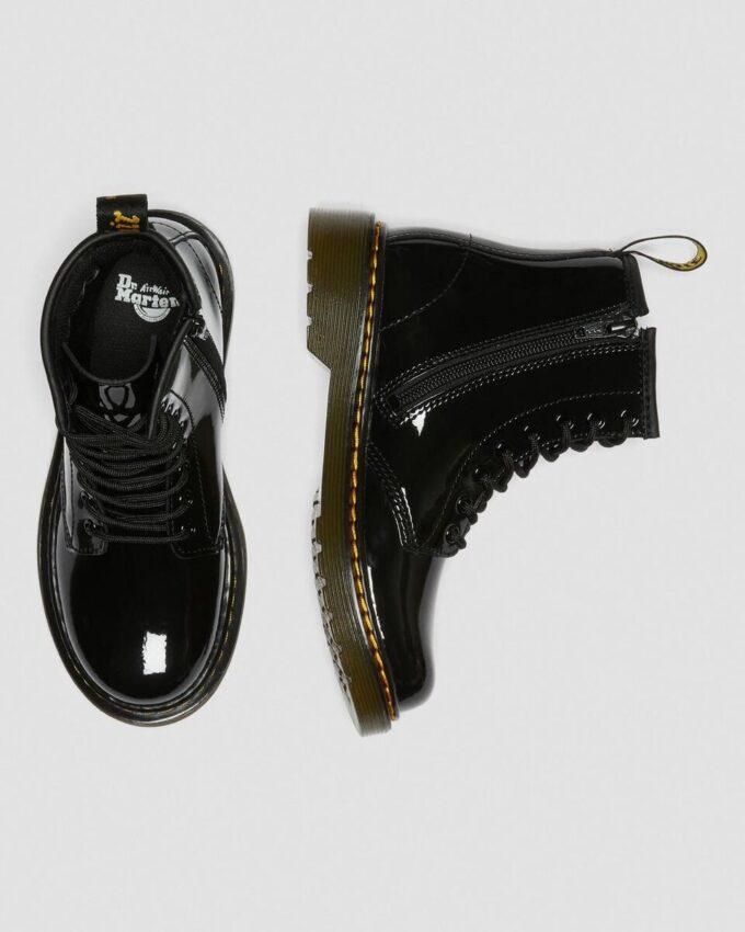 Junior 1460 Patent Leather Bağcıklı Botlar Junior 1460 Patent Leather Bağcıklı Botlar