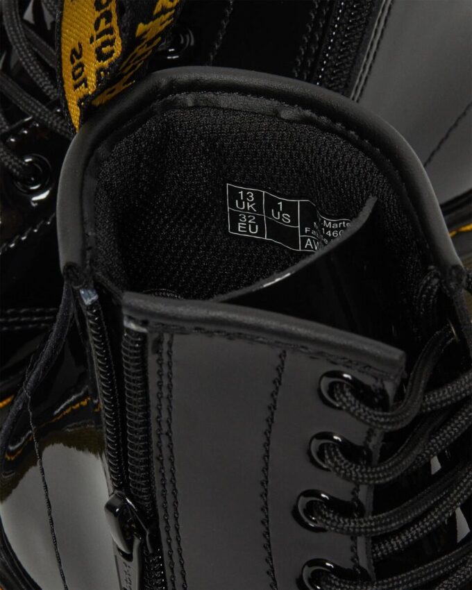 Junior 1460 Patent Leather Bağcıklı Botlar Junior 1460 Patent Leather Bağcıklı Botlar