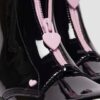 Junior Heart Nappa Patent Leather Çekmeli Botlar Junior Heart Nappa Patent Leather Çekmeli Botlar