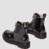 Junior Heart Nappa Patent Leather Çekmeli Botlar Junior Heart Nappa Patent Leather Çekmeli Botlar
