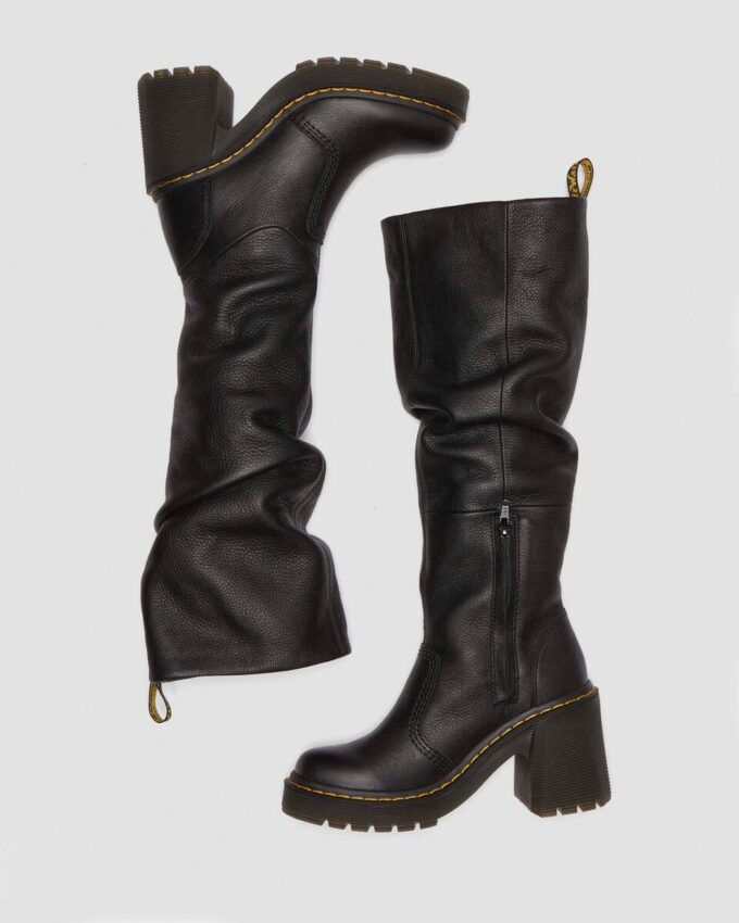 Kasey Virginia Leather Uzun Topuklu Botlar Kasey Virginia Leather Uzun Topuklu Botlar