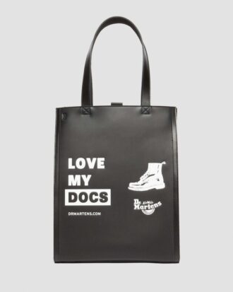 LOVE MY DOCS Deri Tote Çanta