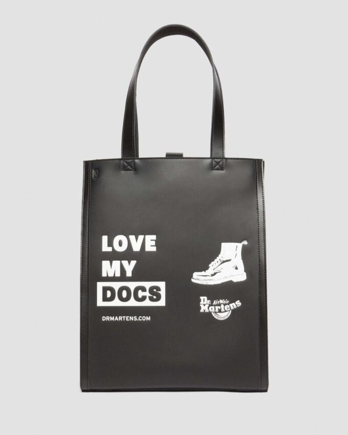 LOVE MY DOCS Deri Tote Çanta LOVE MY DOCS Deri Tote Çanta