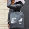 LOVE MY DOCS Deri Tote Çanta LOVE MY DOCS Deri Tote Çanta