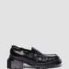 MAYBOLE LOAFER Kare Burunlu Büzgülü Deri Loafer MAYBOLE LOAFER Kare Burunlu Büzgülü Deri Loafer