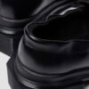 MAYBOLE LOAFER Kare Burunlu Büzgülü Deri Loafer MAYBOLE LOAFER Kare Burunlu Büzgülü Deri Loafer