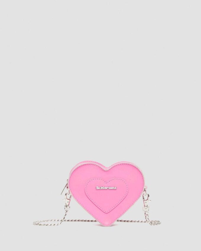 MINI HEART Kalp Şeklinde Deri Çanta MINI HEART Kalp Şeklinde Deri Çanta