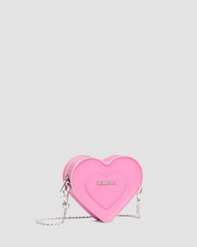 MINI HEART Kalp Şeklinde Deri Çanta MINI HEART Kalp Şeklinde Deri Çanta