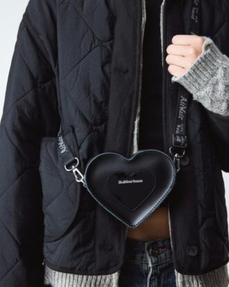 Mini Heart Kiev & Patent Leather Çanta