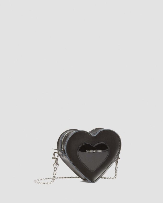 Mini Heart Kiev & Patent Leather Çanta Mini Heart Kiev & Patent Leather Çanta