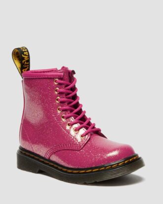 ÇOCUK 1460 GLITTER PATENT Leather BOTLAR