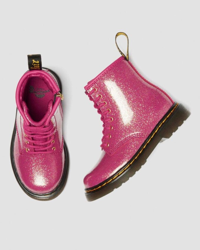 ÇOCUK 1460 GLITTER PATENT Leather BOTLAR ÇOCUK 1460 GLITTER PATENT Leather BOTLAR