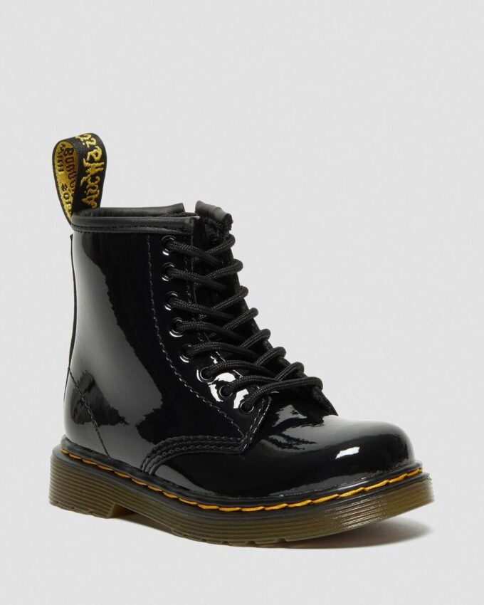 Çocuk 1460 Patent Leather Bağcıklı Botlar Çocuk 1460 Patent Leather Bağcıklı Botlar