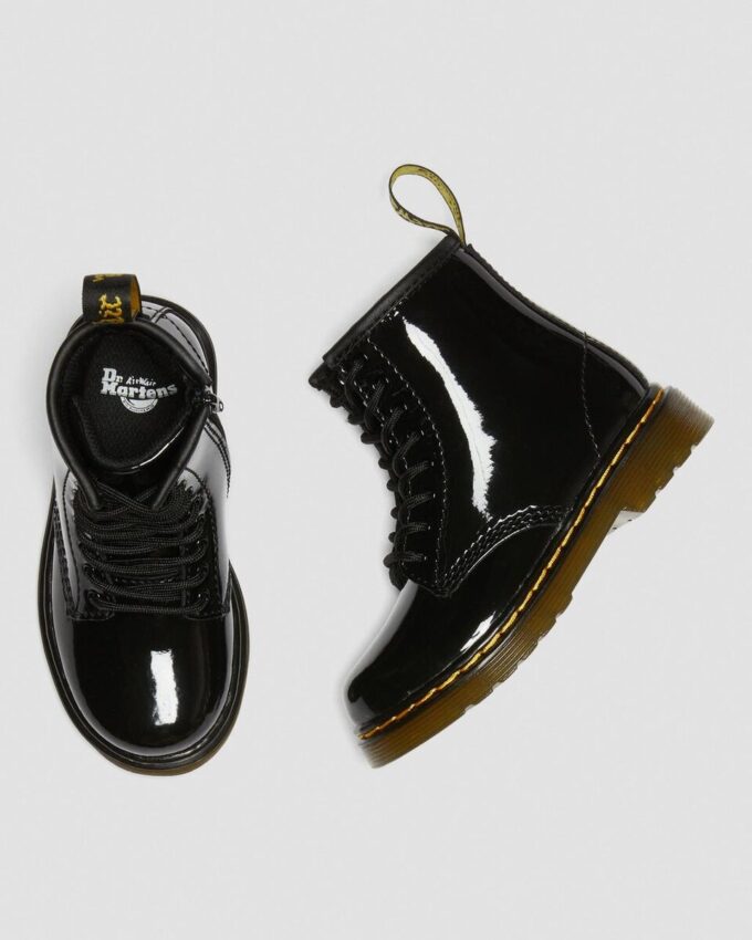 Çocuk 1460 Patent Leather Bağcıklı Botlar Çocuk 1460 Patent Leather Bağcıklı Botlar