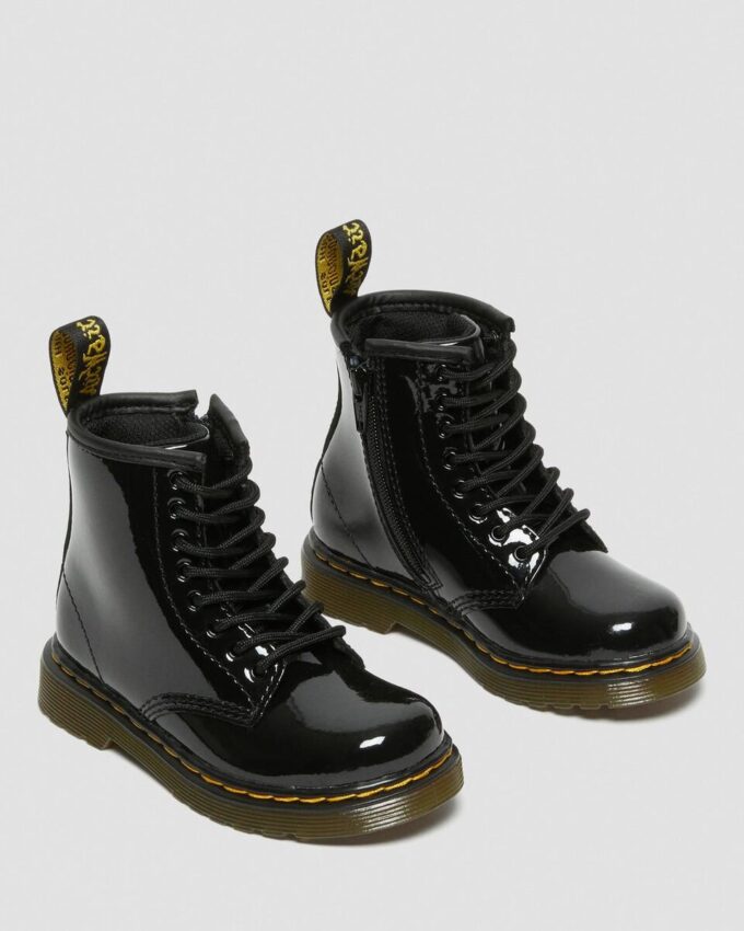 Çocuk 1460 Patent Leather Bağcıklı Botlar Çocuk 1460 Patent Leather Bağcıklı Botlar