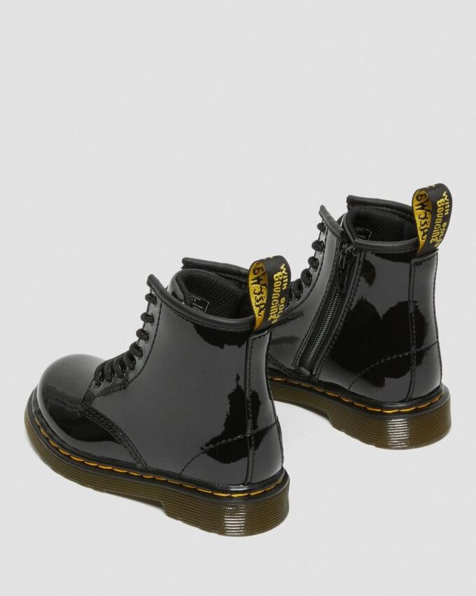 Çocuk 1460 Patent Leather Bağcıklı Botlar Çocuk 1460 Patent Leather Bağcıklı Botlar