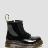 Çocuk 1460 Patent Leather Bağcıklı Botlar Çocuk 1460 Patent Leather Bağcıklı Botlar