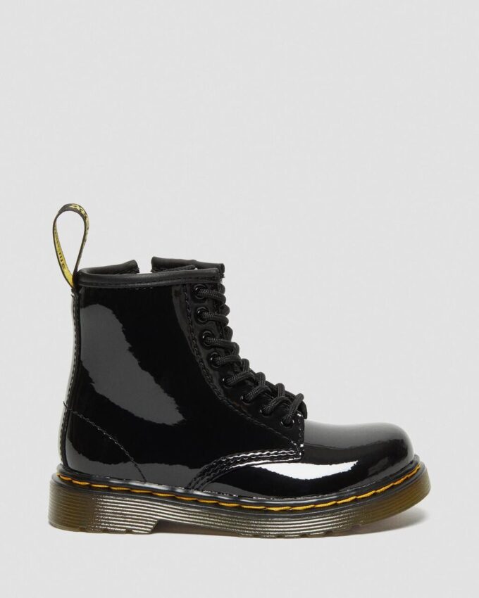Çocuk 1460 Patent Leather Bağcıklı Botlar Çocuk 1460 Patent Leather Bağcıklı Botlar