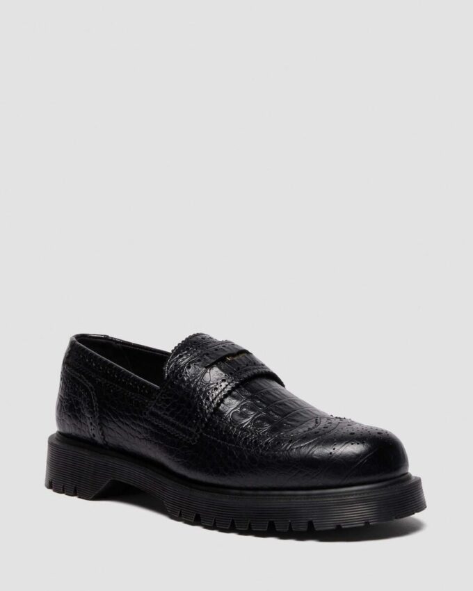 PENTON BROGUE Kabartmalı Deri Loafer PENTON BROGUE Kabartmalı Deri Loafer