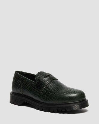 PENTON BROGUE Kabartmalı Deri Loafer