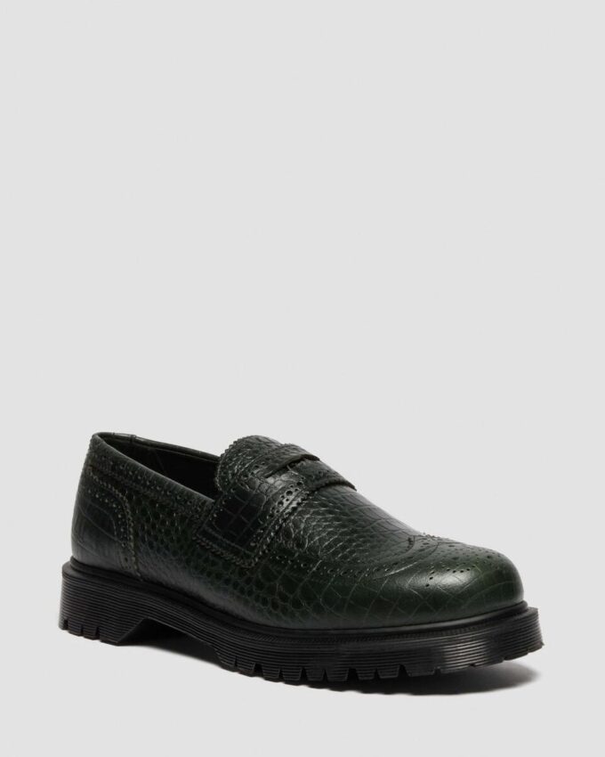 PENTON BROGUE Kabartmalı Deri Loafer PENTON BROGUE Kabartmalı Deri Loafer