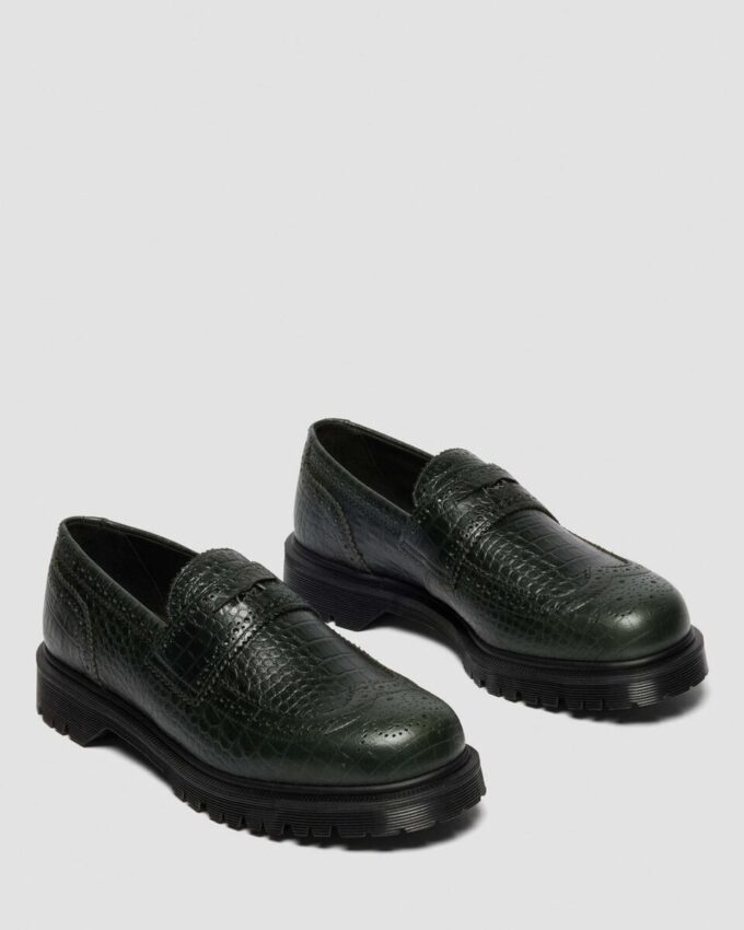 PENTON BROGUE Kabartmalı Deri Loafer PENTON BROGUE Kabartmalı Deri Loafer