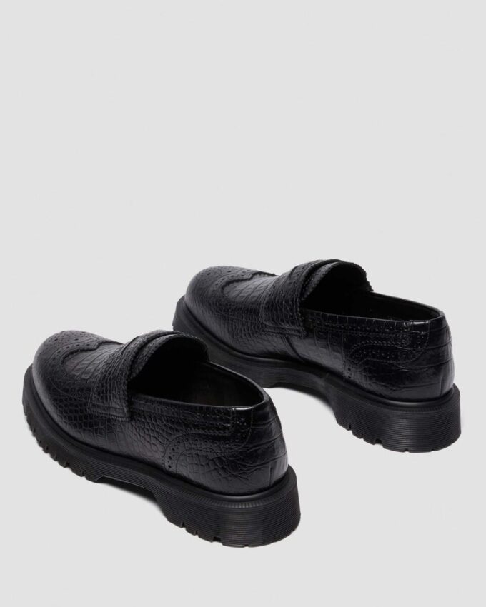 PENTON BROGUE Kabartmalı Deri Loafer PENTON BROGUE Kabartmalı Deri Loafer