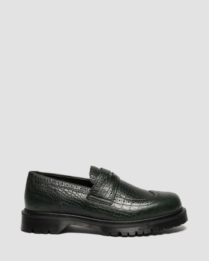 PENTON BROGUE Kabartmalı Deri Loafer PENTON BROGUE Kabartmalı Deri Loafer